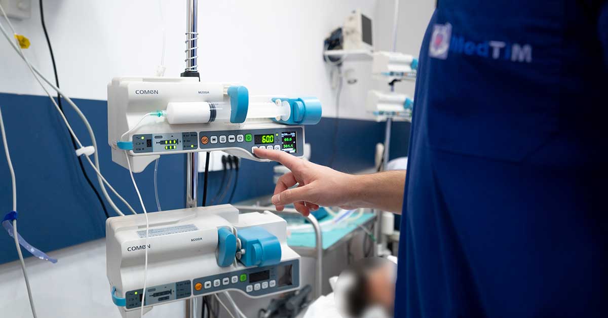 UROD-Verfahren zur ultraschnellen Entgiftung von Opioiden in der Klinik MedTiM
